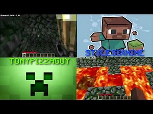 Minecraft Split Screen Battle - Forgotten Cave - Episode 1 (TonyPizzaGuy vs StyleSixNine)