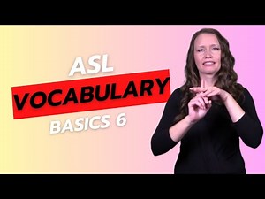 ASL Basics 6: Emergency Signs, Yes/No Questions, and Asking for Help in ASL