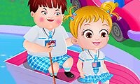 Baby Hazel Learns Vehicles - A Free Game for Girls on GirlsGoGames.co.uk