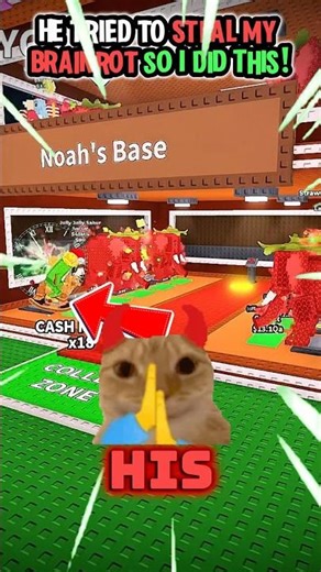 HE TRIED TO TROLL ME #stealabrainrot #roblox #funny #usa