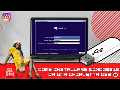 How to install windows 10 from usb quickly