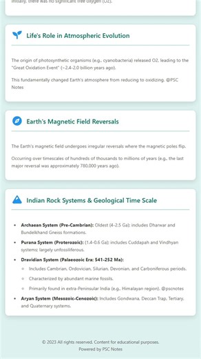 Geological Time Scale: Major Eras, Periods, and Significant Events
