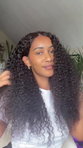 Trying a V Part Wig for the First Time!