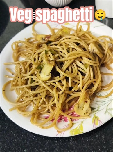 Yummy veg spaghetti recipe..
