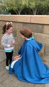 Meeting Belle - Disney World February 2020