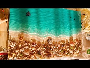 Make a ocean professional🌊/tutorial resin epoxy ocean 🪸