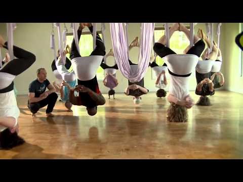 AntiGravity® Aerial Yoga on Trends with Benefits