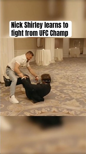 Nick Shirley learns to fight from UFC Champ