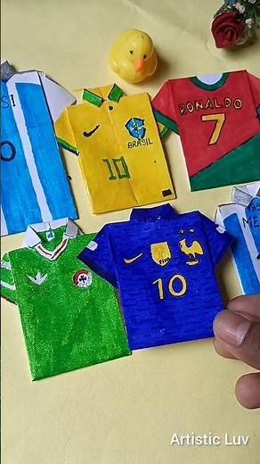 🇫🇷 DIY France Jersey Inspired by Mbappé! ⚽✨# #artisticluv #diy #mbappe #france