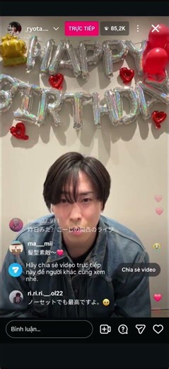 Snow Man's Ryota Miyadate's Instagram Live was too precious... [2026/3/25] What is Ryota Miyadate...