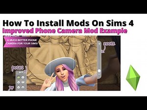 How To Install Improved Phone Camera Mod For Sims 4 | 2025