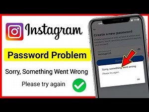 Instagram sorry something went wrong problem | account login nahi ho raha hai