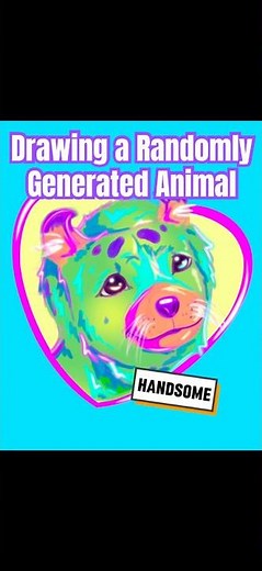 Drawing A Randomly Generated Animal (This Got Weird)