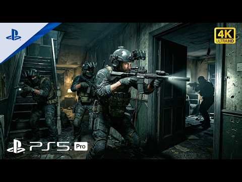 (PS5) CLEAN HOUSE Realism Difficulty | Most Realistic Mission Ever! [4K HDR] COD MW