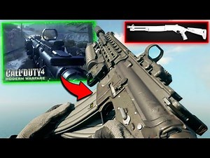 COD4 Safehouse Mission Loadout - Soap's M4A1 SOPMOD & M1014 in Warzone Win Gameplay