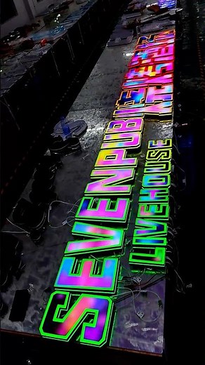 Large-Format LED Storefront Signs: Bold Brand Statement for US&UK Commercial Districts #sign#signage