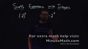 How to Simplify Expressions with Integers Two Examples Part ...