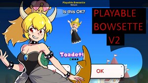 Playable Bowsette Mod for New Super Mario Bros. U Deluxe | NSMBUD Mods