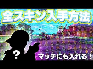 【相手にも反映される】マッチに入れる全スキン入手方法！【フォートナイト/Fortnite】【Atomic】