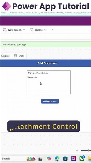 How to Upload document in SharePoint Document Library from PowerApps (Hindi)