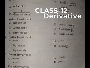 Class 12 derivative book solution exercise 12.1 part -2|calculus