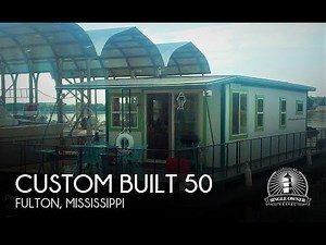 Used 2019 Custom Built 50-Foot Houseboat for sale in Fulton, Mississippi