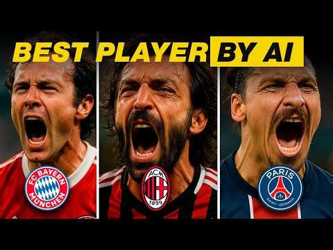 Best Player in Each Club’s History, Selected by AI