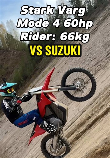 Suzuki 450cc vs Stark Varg Performance Comparison