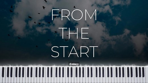 Intermediate Piano Tutorial for 'From The Start' by Laufey