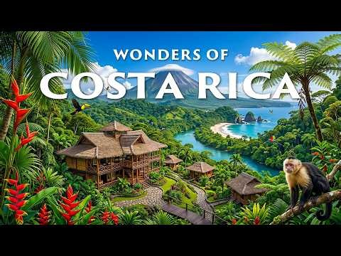 Wonders of Costa Rica | Rainforests, Volcanoes & Wild Pacific Coastlines | Travel Video 4K