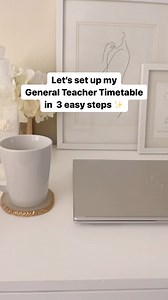 Comment ✨Timetable✨ to choose yours Say goodbye to the headache of inserting table, adding rows, merging cells, colour filling 🤯 etc Here’s 3 easy steps to creating your teacher timetable using the General Teacher Timetable. Suitable for high school teachers, teachers outside Australia or teachers following a different curriculum ✨ #teacherlife🍎 #teachergoals #teachertips #teacherideas #teacherinspo #teachersofinstagram #teachertribe #teacherorganisation #teacherhacks #teacherwellness | Welcom