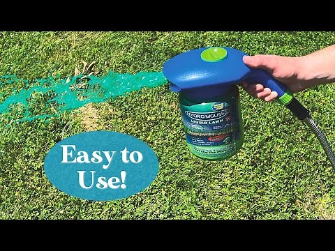 Hydro Mousse Liquid Lawn Fescue Kit