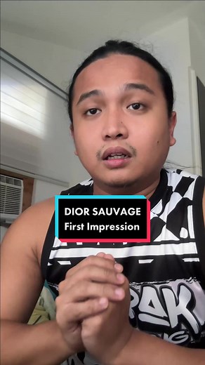 Dior Sauvage First Impression #dior #sauvage #perfume #perfumetiktok #diorsauvage