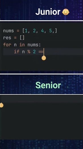 junior vs senior! #coding #butifyoucloseyoureyes #windows #python