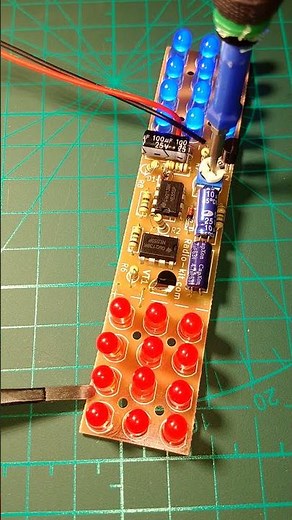 Police LED Flasher using two NE555 | DIY kit