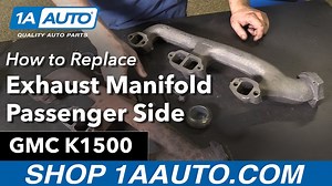 How to Replace Passenger Exhaust Manifold 1996-97 GMC K1500