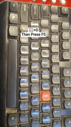 How to Refresh Windows Without Using a Mouse | Keyboard Shortcut Trick 🔥