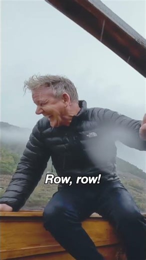 fred overboard… 😂 #gordonramsaysroadtrip