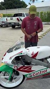 Resurrected!! The Prototype of Power: Square-Head N-Pro hitting 10.5s (Honda RS125)🔥 #NSRrunning1...