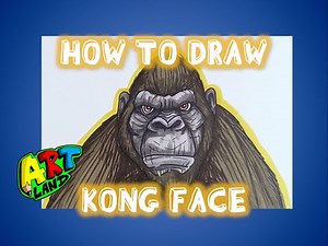 How to Draw KONG FACE