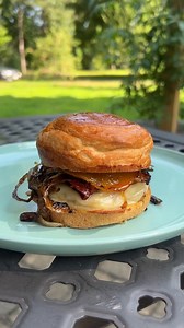 This isn’t just a turkey burger—it’s THE perfect summer burger. It's sweet, savory and straight-up unforgettable. 🍑🔥 Try this Turkey Burger with Grilled Peaches and Caramelized Onions for yourself and thank us later. 😌 Find the full recipe at https://bit.ly/BigYTurkeyBurgerRecipe | Big Y World Class Market