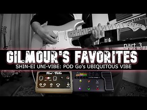 Very Deep Uni-Vibe Modulation... | Line 6 POD Go Effects Only!