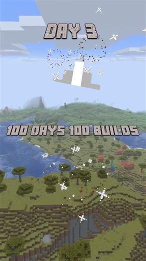 100 builds 100 days in Creative Minecraft (day 3) #building #minecraft #minecraftbuilding