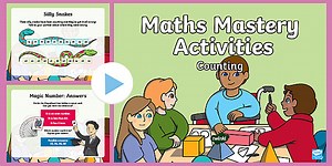 Maths Mastery PowerPoint Year 1 - Counting