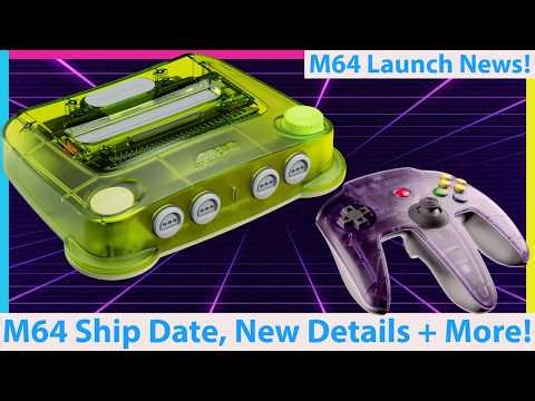 ModRetro M64 Launch Details and New M64 News! ModRetro M64 Ships SOON