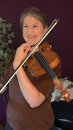 How to TUNE a VIOLIN with a tuning fork #shorts