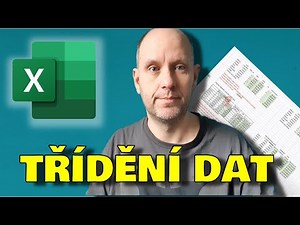MS Excel - Třídění