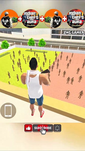 100 NPCs vs One Grenade😱 Ultimate Explosion Challenge #gameplay #gaming #gta5 #indiantheftauto