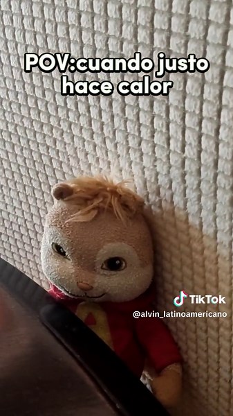 Alvin y la sopa en un día caluroso