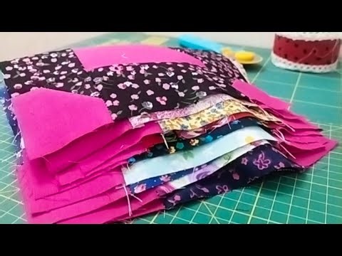 🩷the simple Quilt pattern that Always turns out Amazing (Even with ugly fabrics